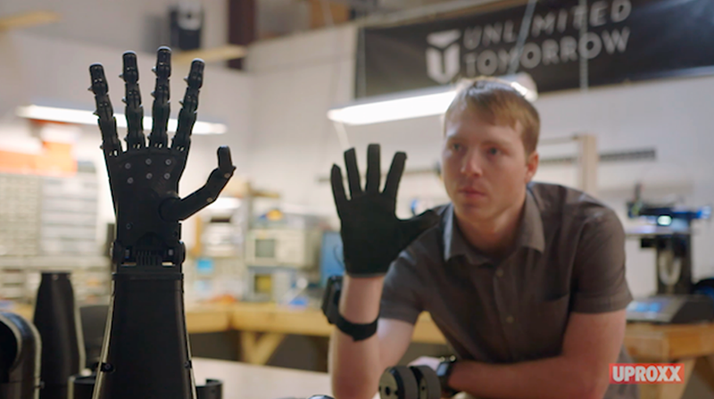 Easton LaChappelle develops a new method for making affordable prosthetic limbs