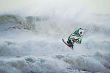 Windsurfers ride the storm in Red Bull's Storm Chase